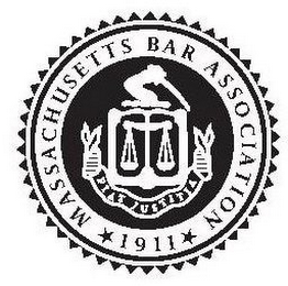 MASSACHUSETTS BAR ASSOCIATION 1911 FIATJUSTITIA