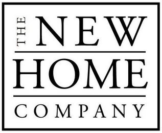 THE NEW HOME COMPANY