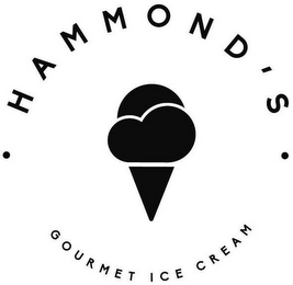 · HAMMOND'S · GOURMET ICE CREAM