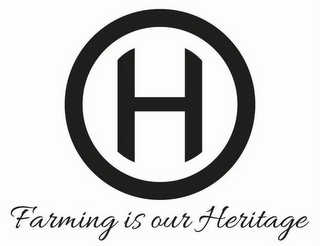 H FARMING IS OUR HERITAGE