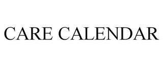 CARE CALENDAR