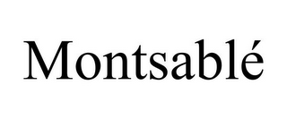 MONTSABLÉ