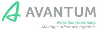 A AVANTUM MORE THAN PHARMACY. MAKING A DIFFERENCE TOGETHER.