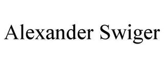 ALEXANDER SWIGER