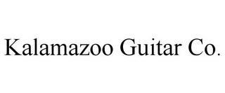 KALAMAZOO GUITAR CO.