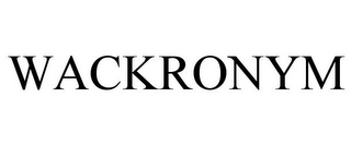 WACKRONYM