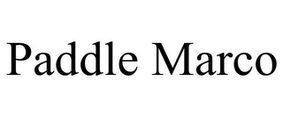 PADDLE MARCO
