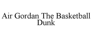 AIR GORDAN THE BASKETBALL DUNK