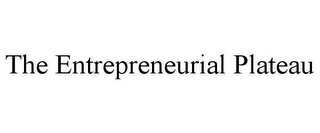 THE ENTREPRENEURIAL PLATEAU