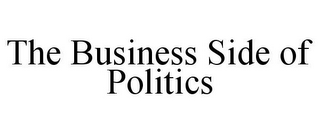 THE BUSINESS SIDE OF POLITICS