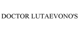 DOCTOR LUTAEVONO'S