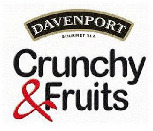 DAVENPORT GOURMET TEA CRUNCHY & FRUITS