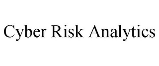 CYBER RISK ANALYTICS