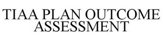 TIAA PLAN OUTCOME ASSESSMENT