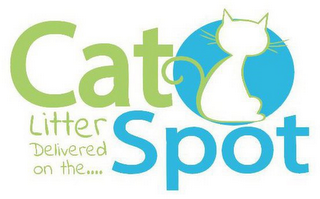 CAT SPOT LITTER DELIVERED  ON THE . . .