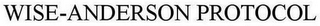 WISE-ANDERSON PROTOCOL