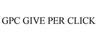 GPC GIVE PER CLICK