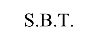 S.B.T.