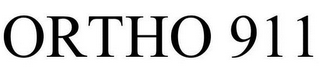 ORTHO 911