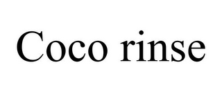 COCO RINSE