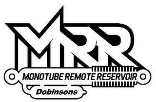 MRR MONOTUBE REMOTE RESERVOIR DOBINSONS