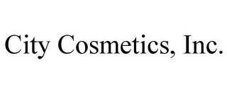 CITY COSMETICS, INC.