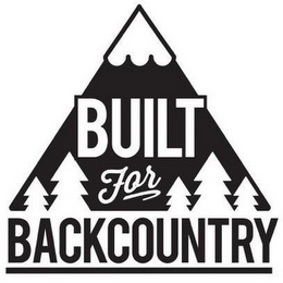 BUILT FOR BACKCOUNTRY