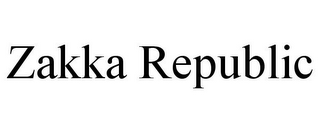 ZAKKA REPUBLIC