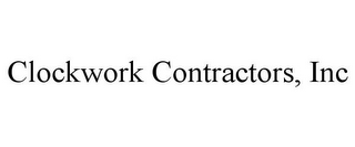 CLOCKWORK CONTRACTORS, INC