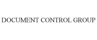 DOCUMENT CONTROL GROUP