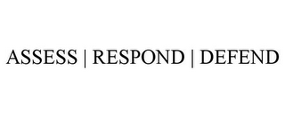 ASSESS | RESPOND | DEFEND