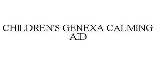 CHILDREN'S GENEXA CALMING AID