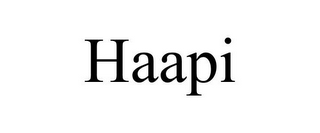 HAAPI