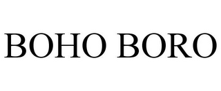 BOHO BORO