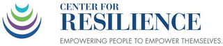 CENTER FOR RESILIENCE EMPOWERING PEOPLE TO EMPOWER THEMSELVES.