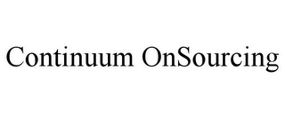 CONTINUUM ONSOURCING