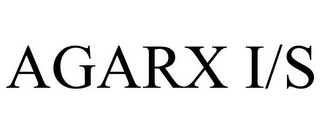 AGARX I/S