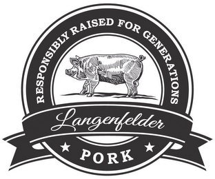 LANGENFELDER PORK RESPONSIBLY RAISED FOR GENERATIONS