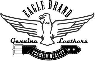 EAGLE BRAND GENUINE LEATHERS PREMIUM QUALITY