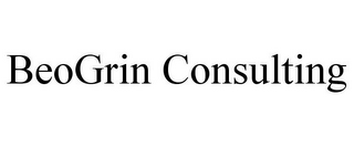 BEOGRIN CONSULTING