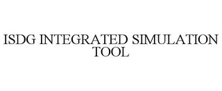 ISDG INTEGRATED SIMULATION TOOL