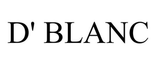 D' BLANC