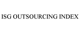 ISG OUTSOURCING INDEX