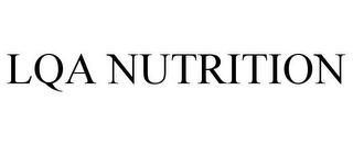 LQA NUTRITION