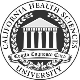 CALIFORNIA HEALTH SCIENCES UNIVERSITY COGITO COGNOSCO CURO