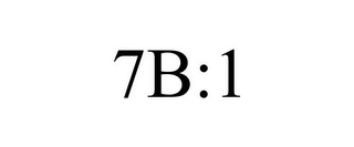 7B:1