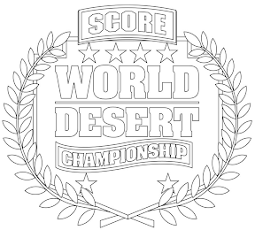 SCORE WORLD DESERT CHAMPIONSHIP