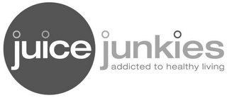 JUICE JUNKIES ADDICTED TO HEALTHY LIVING