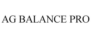 AG BALANCE PRO