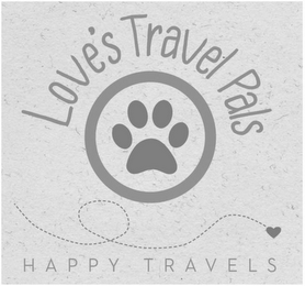 LOVE'S TRAVEL PALS HAPPY TRAVELS